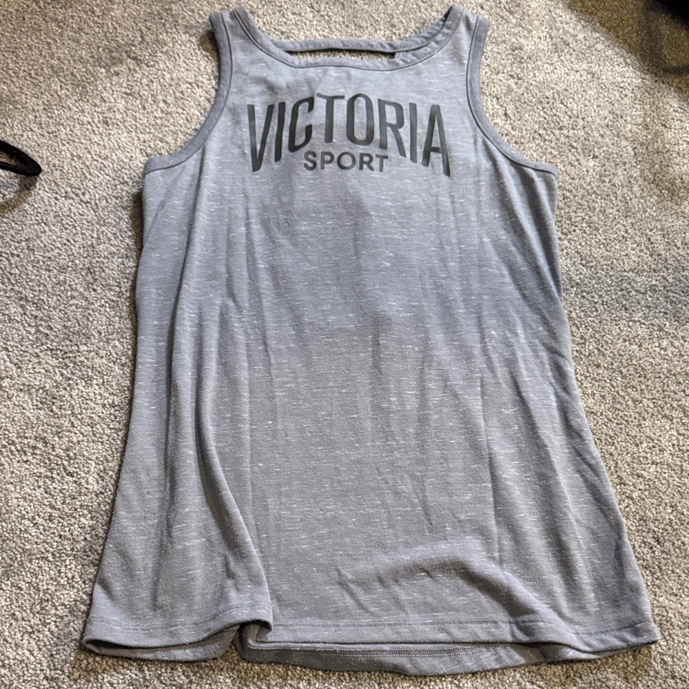 Victoria's Secret Sport Gray Tank Top